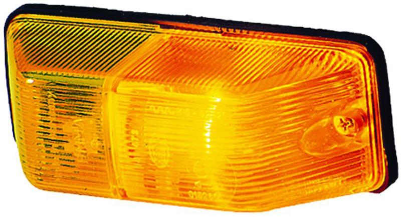 Hella 6692 Amber Repeater Lamp Rh - 006692021