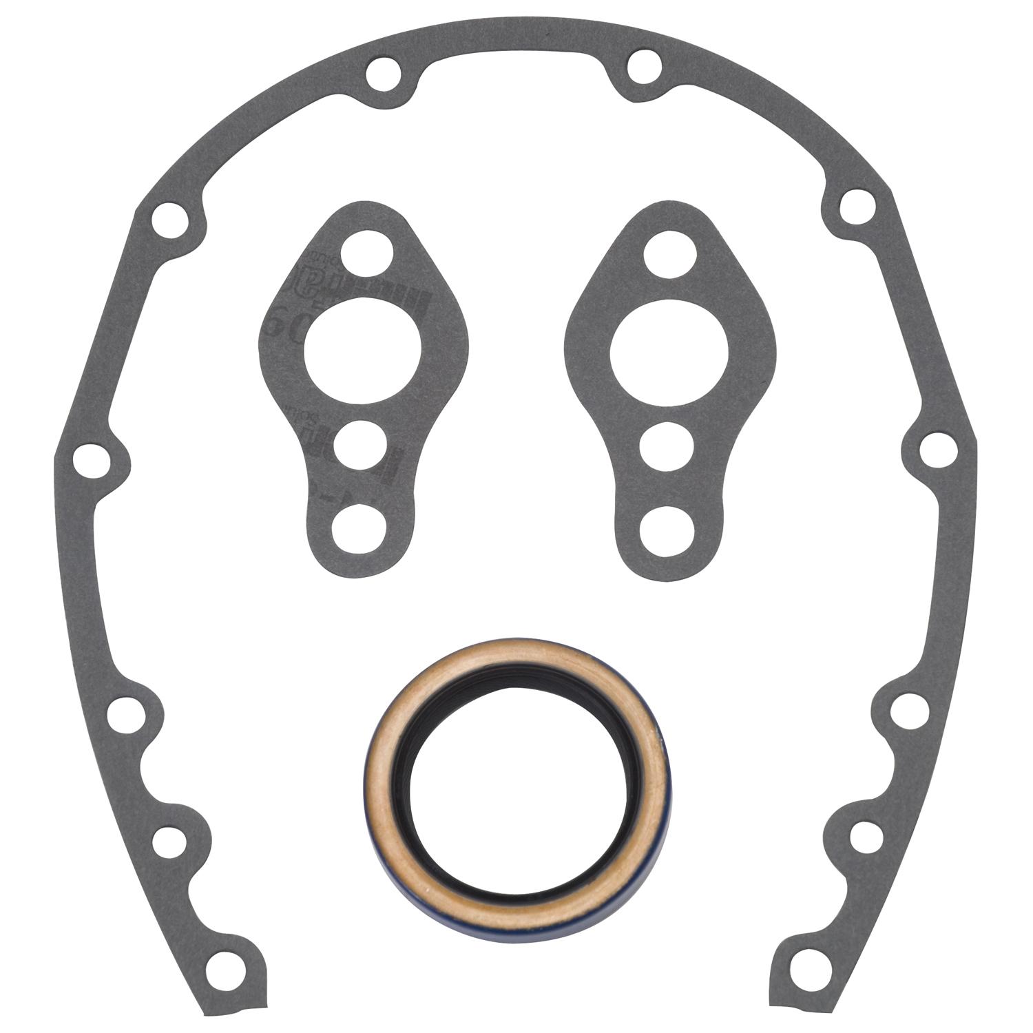 Edelbrock Small Blck Chevy Timing Cover Gasket Kit - 6997