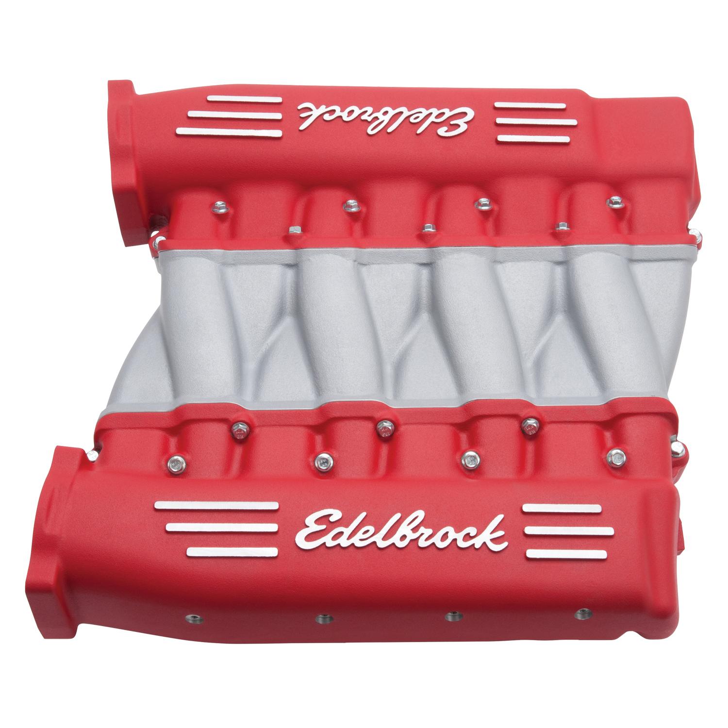 Edelbrock Cross-Ram LS3 Intake Manifold Red - 7141