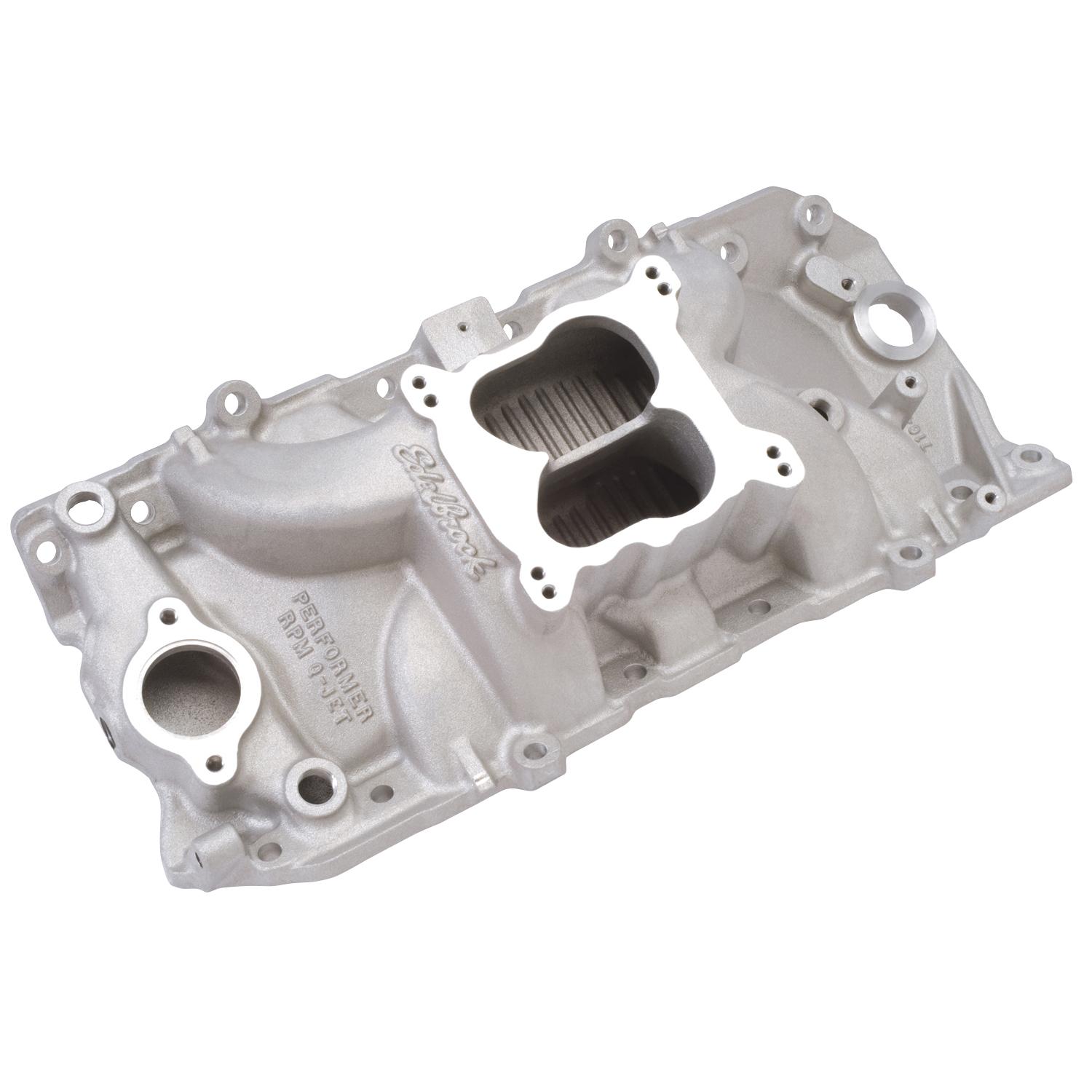 Edelbrock Performer RPM BBC Q-Jet Oval Port Intake - 7164