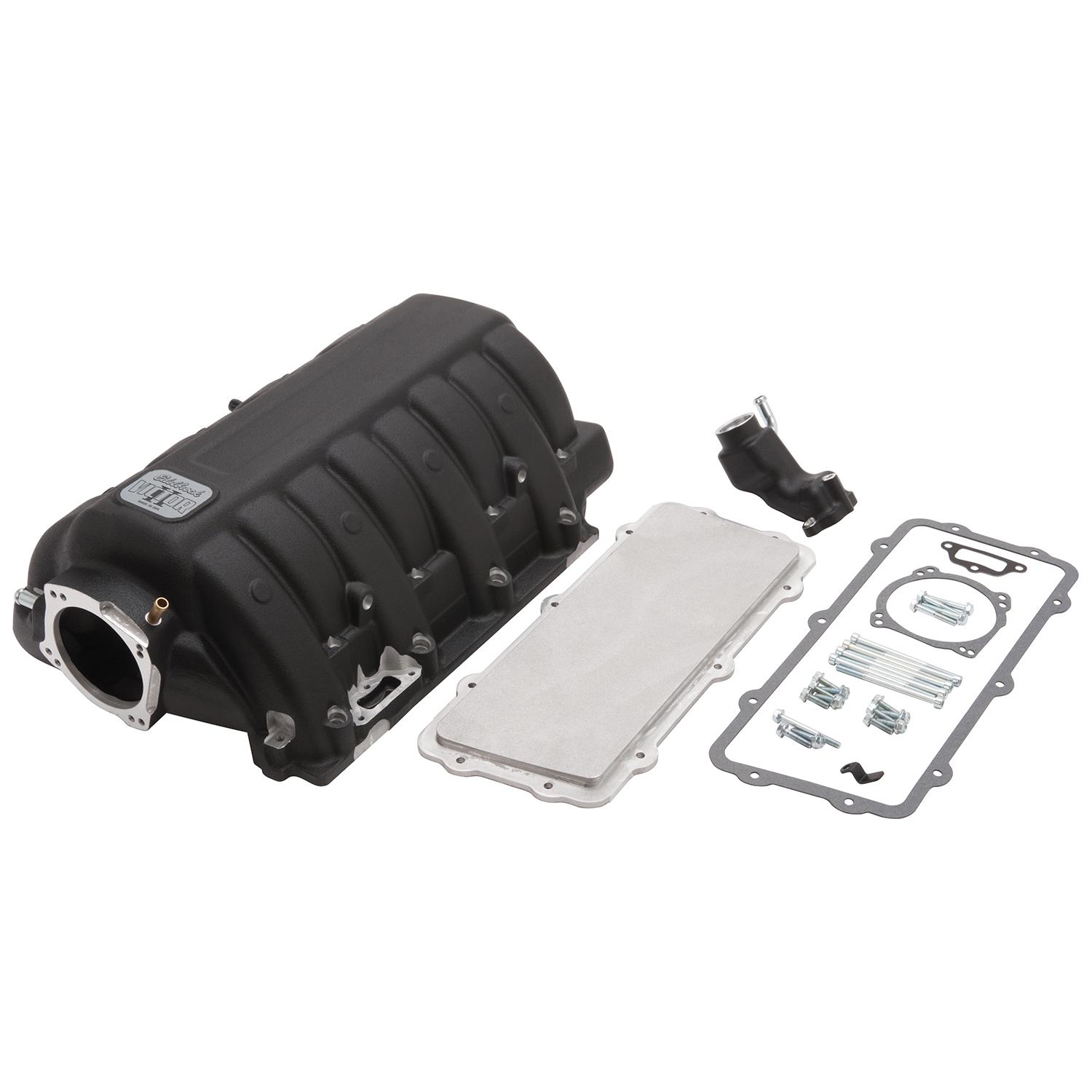 Edelbrock Black Victor Gen 3 Hemi Intake Manifold - 7179
