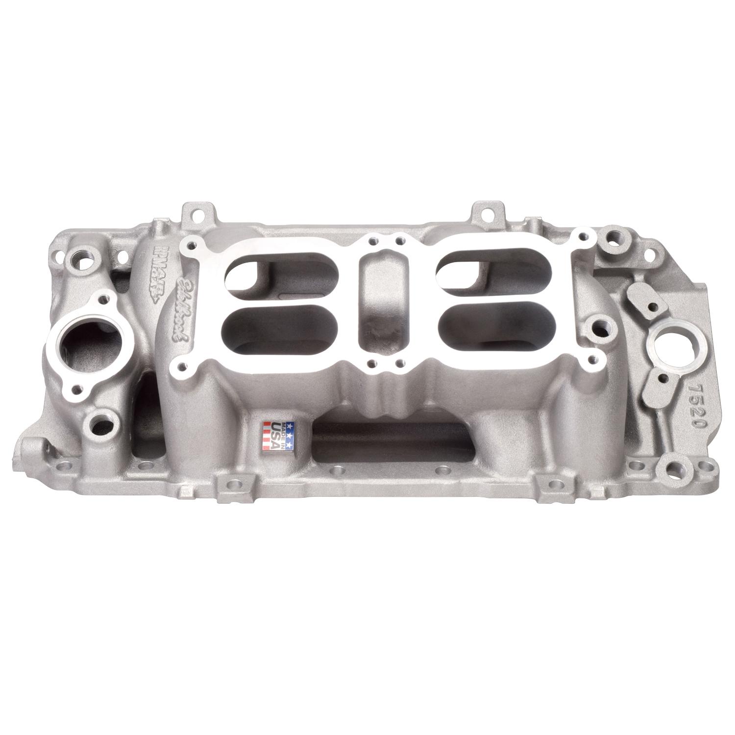 Edelbrock RPM Dual Quad BBC Oval Port Intake - 7520