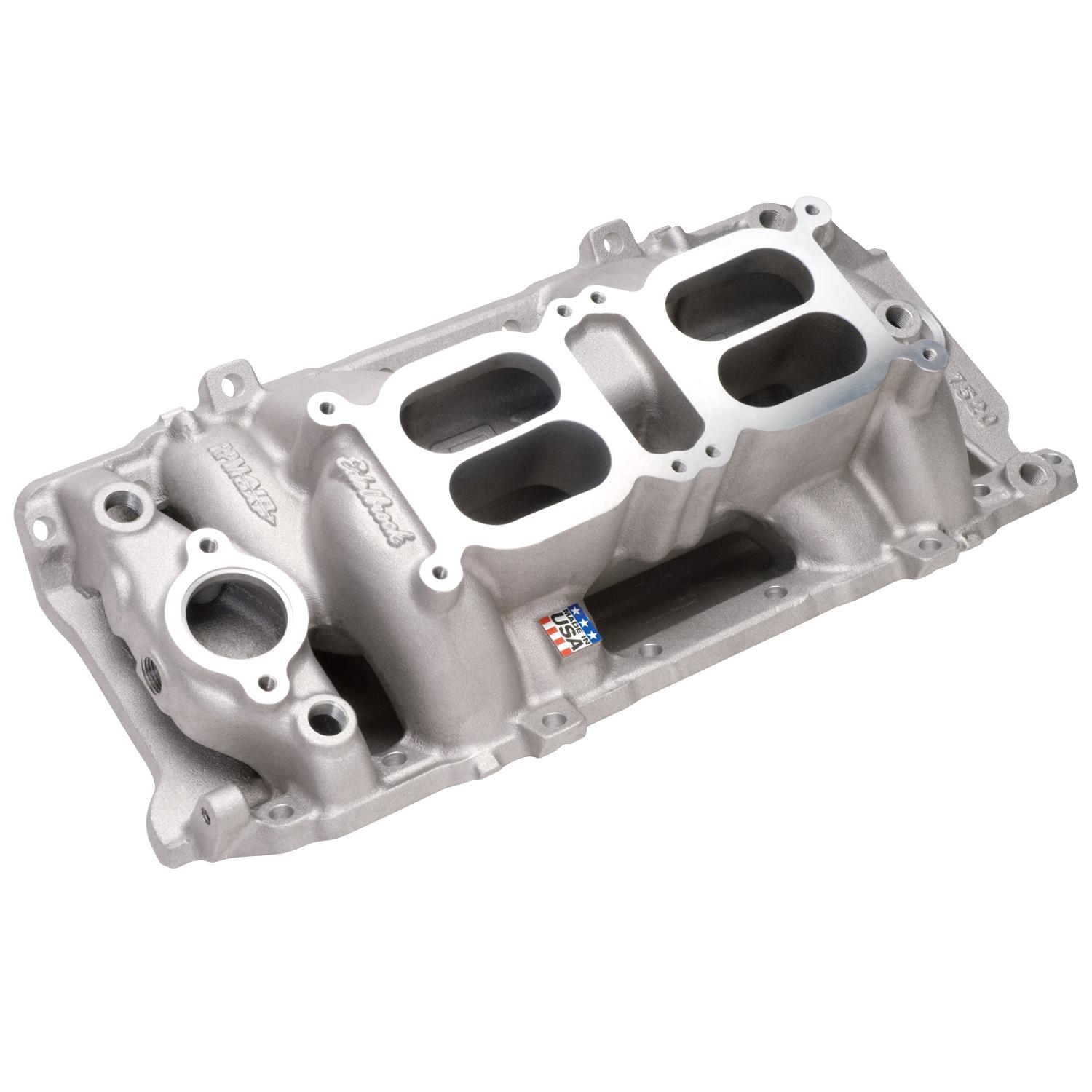 Edelbrock RPM Dual Quad BBC Oval Port Intake - 7520