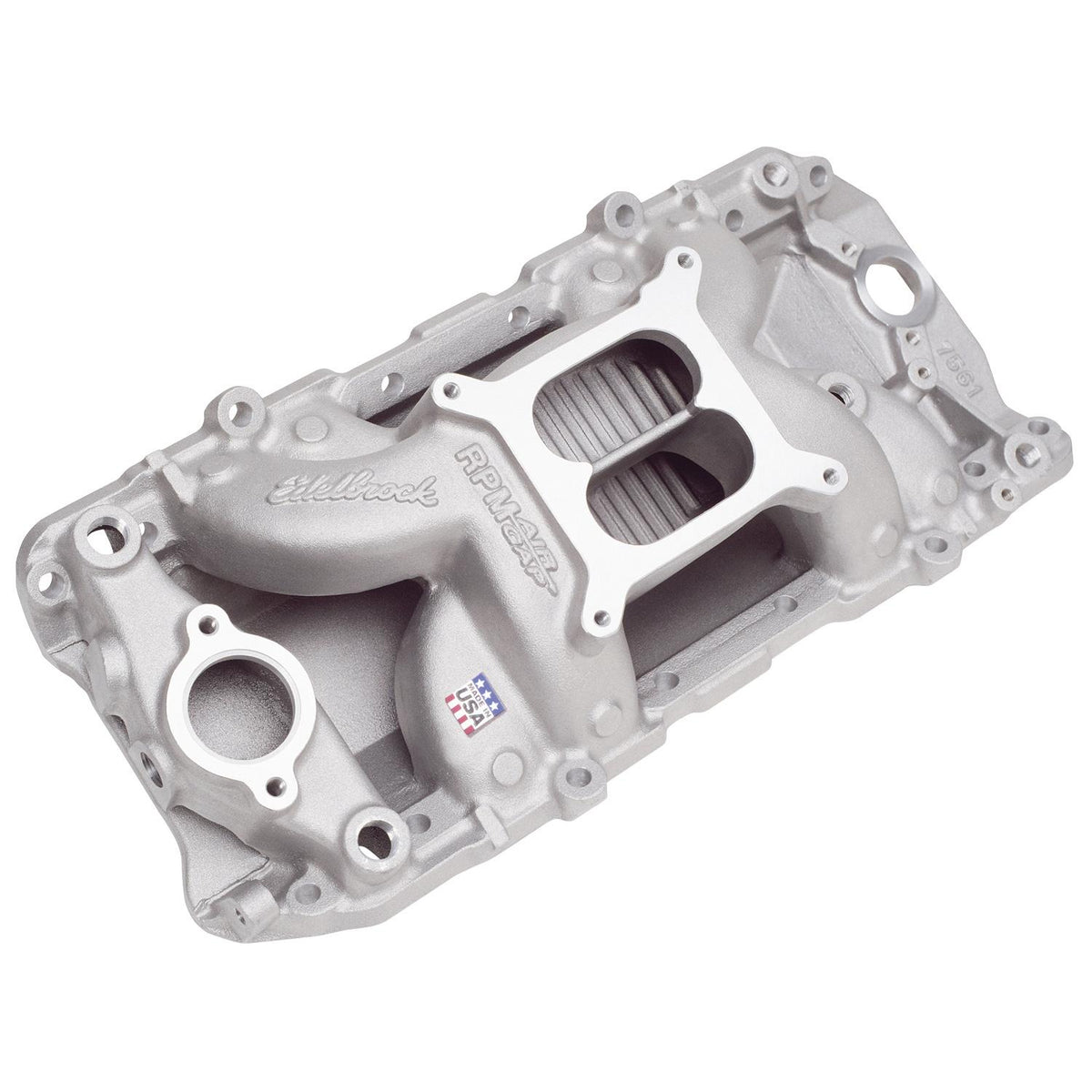 Edelbrock RPM Air-Gap BBC Oval Port Intake Manfld - 7561