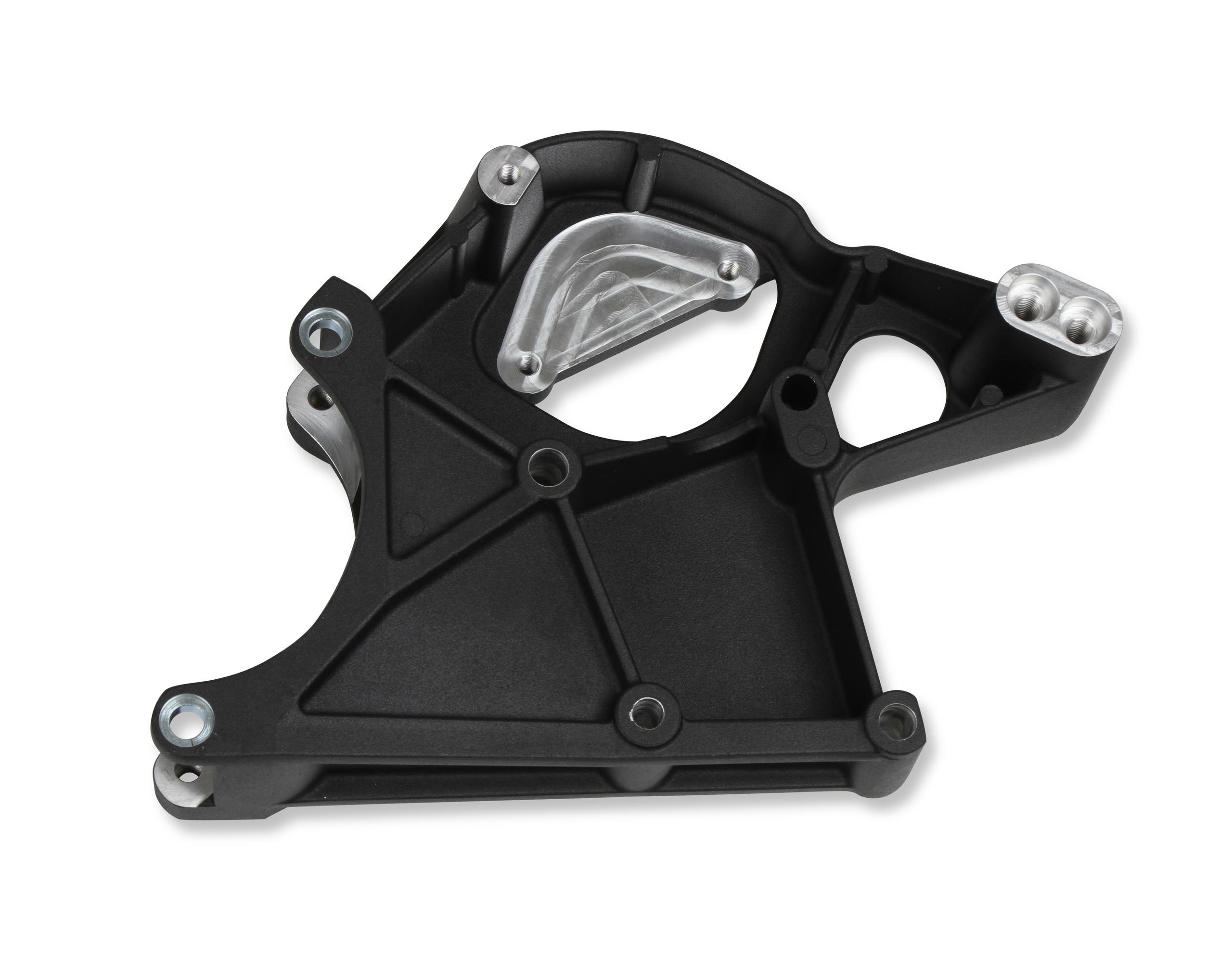 Holley LS/LT Complete Accessory Drive Kit- Black Finish.  - 20-136BK