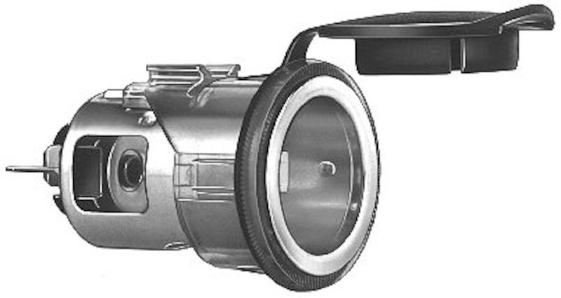 Hella 2-Pole Socket W/Cover (Non-Illuminated) - 008023001