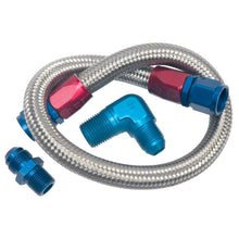 Edelbrock 22" Braided Fuel Line Kit - 8122
