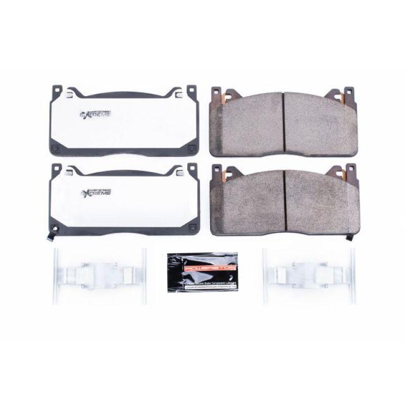 Power Stop Front Z26 Extreme Street Brake Pads w/Hardware (2015-2020 Shelby GT350) - Z26-1853