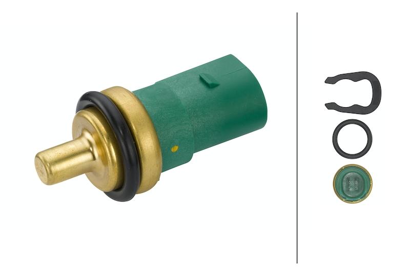 Hella Engine Coolant Temperature Sensor - 009107141