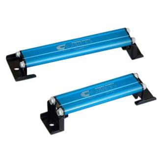 Cusco Battery Tie-Down, CUSCO Aluminum Blue, C-Type, Battery Width=129mm, L=155mm (Between tie-down hole centers) - 00B 745 C