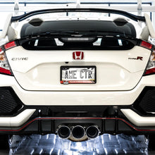 AWE Tuning 2017+ Honda Civic Type R Track Edition Exhaust w/Front Pipe & Triple Chrome Silver Tips - 3020-52000