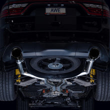 AWE Track Edition Exhaust - Diamond Black Tips (2018-2023 Dodge Durango 6.4L / 6.2L SC) - 3020-33952