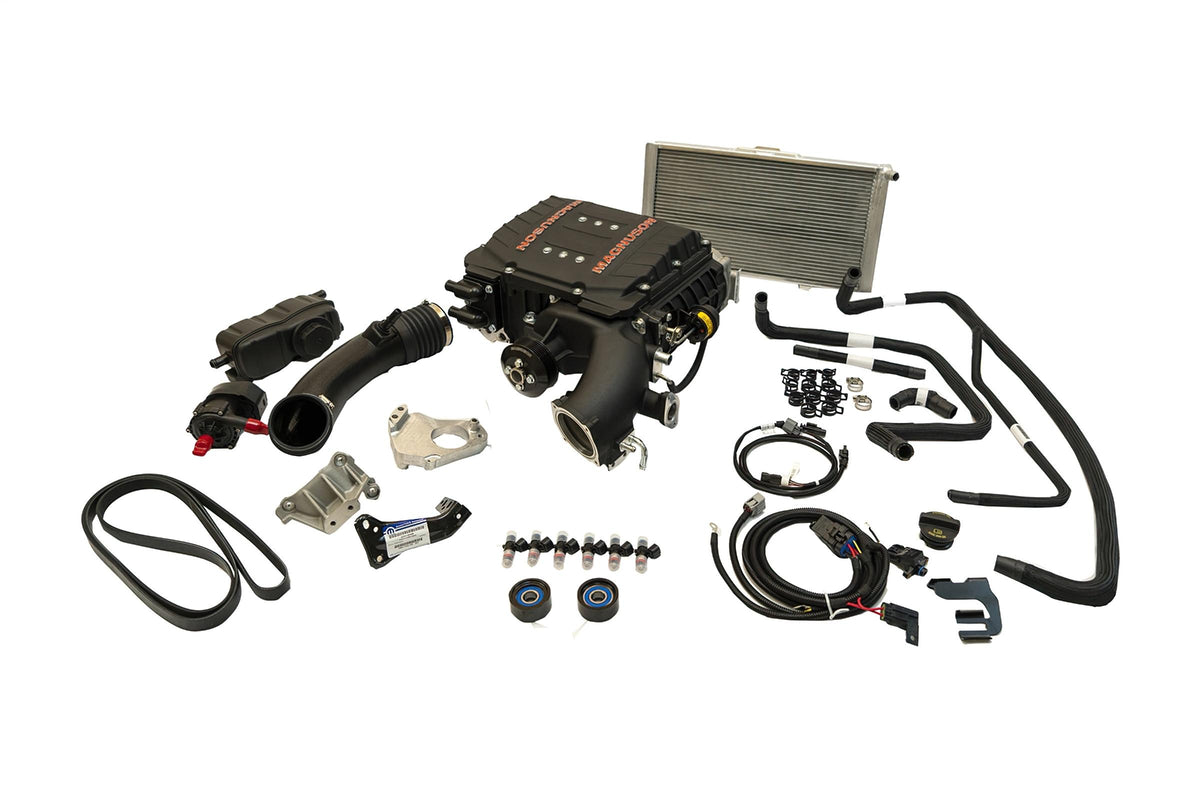 Magnuson 01-19-36-003-BL 2018-2025 Jeep Wrangler JL 3.6L V6 / 2020-2025 Gladiator JT TVS1900 Complete Supercharger System
