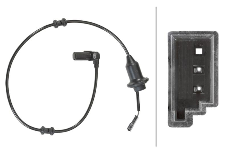 Hella Abs Wheel Speed Sensors - 010039831