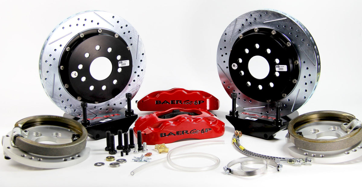 Baer Pro+ Brake System Rear (1979-1992 Mustang) - 4262293S