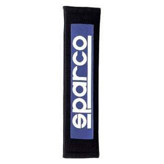 Sparco Belt Pad 3In Black Racing - 01098S3N