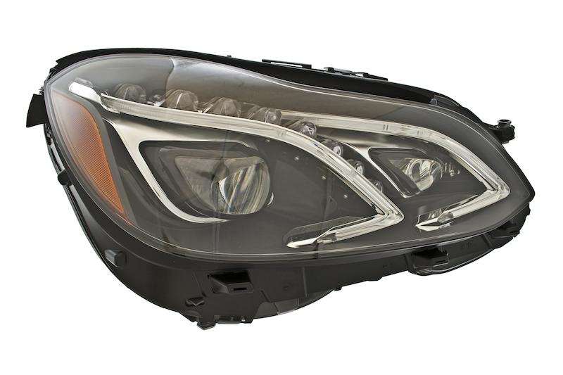 Hella Head Light Assembly, HLMP RH LED MB E-CLASS W ACTV CURVE 14 - 011066721