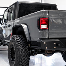 AWE Tread Edition Catback Single-Side Exhaust for Jeep JT 3.6L - Diamond Black Tip (2020-2021 Jeep Gladiator) - 3015-23103
