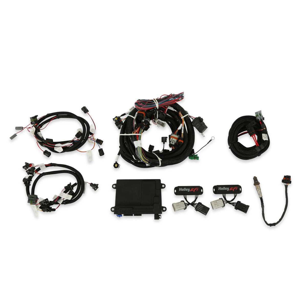 Holley Efi 550-617 4V Ford Modular Efi Kit, Bosch O2, Jetronic Inj