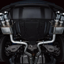 AWE SwitchPath Catback Exhaust - Quad Chrome Silver Tips (2024-2026 Mustang GT) - 3025-42650