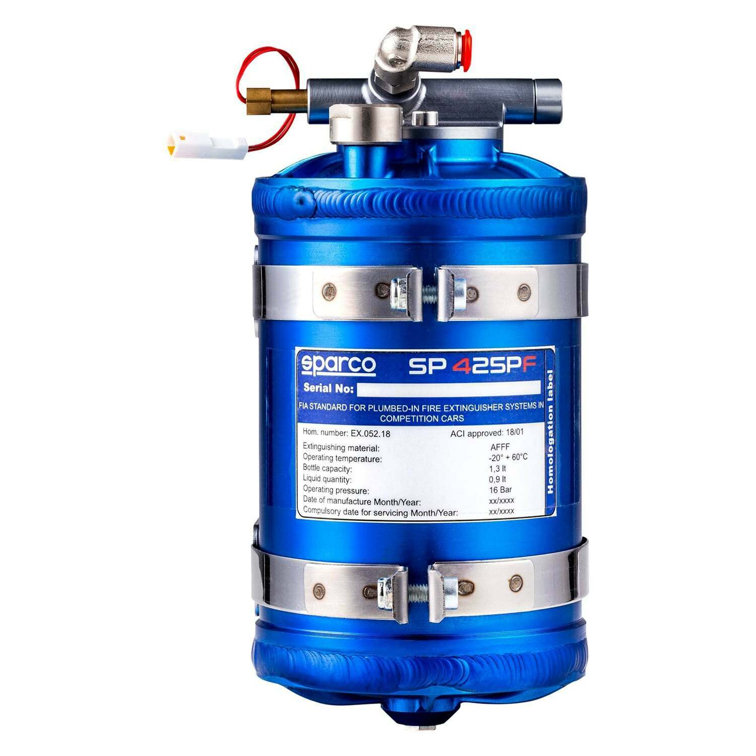 Sparco Ext 4.25 Liter Elec Stainless - 014772EXL