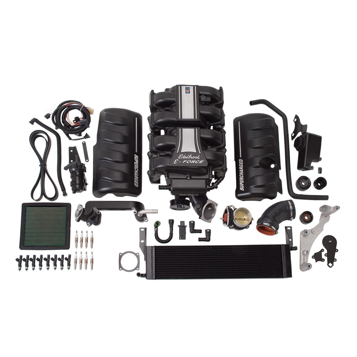 Edelbrock 05-09 Mustang GT E-Force Street Legal Supercharger Kit (Without Tuner)