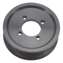 Edelbrock 15820 3.50" 6-Rib Supercharger Pulley Black Finish for Stage 3 - Pro Tuner System