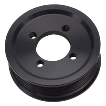Edelbrock 15821 3.25" 6-Rib Supercharger Pulley Black Finish for Stage 3 - Pro Tuner System