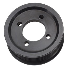Edelbrock 15822 3.00" 6-Rib Supercharger Pulley Black Finish for Stage 3 - Pro Tuner System