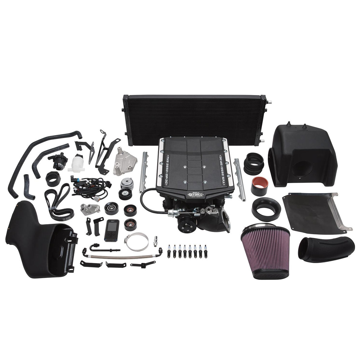 Edelbrock 15836 2018 Ford F-150 5.0L Coyote TVS 2650 E-Force Supercharger Complete Kit