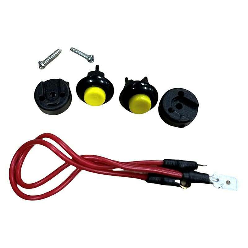 Sparco Horn Button Kit Small Yellow - 01596GI