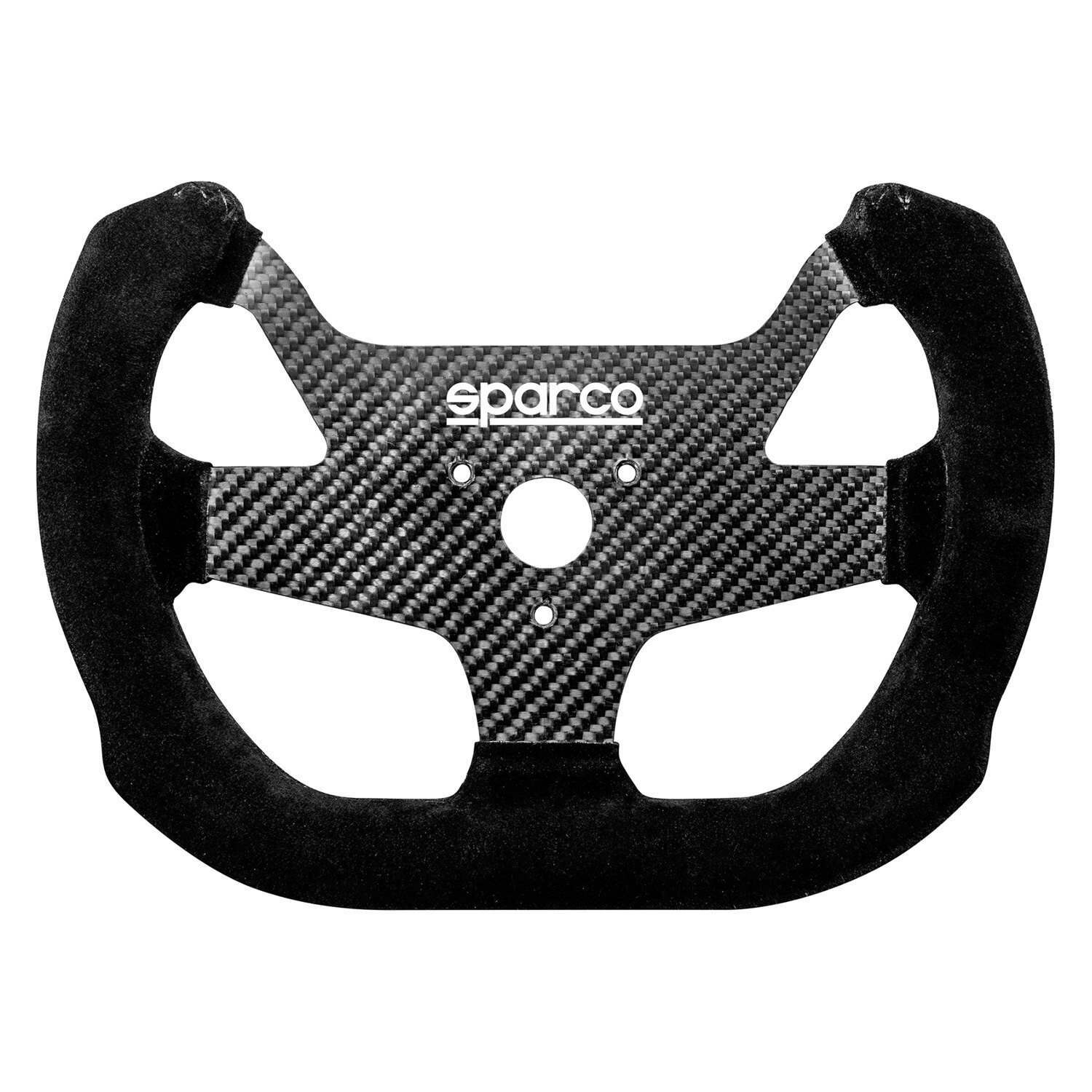 Sparco Strwhl F10C Carbon Suede Black - 015PC270SSN