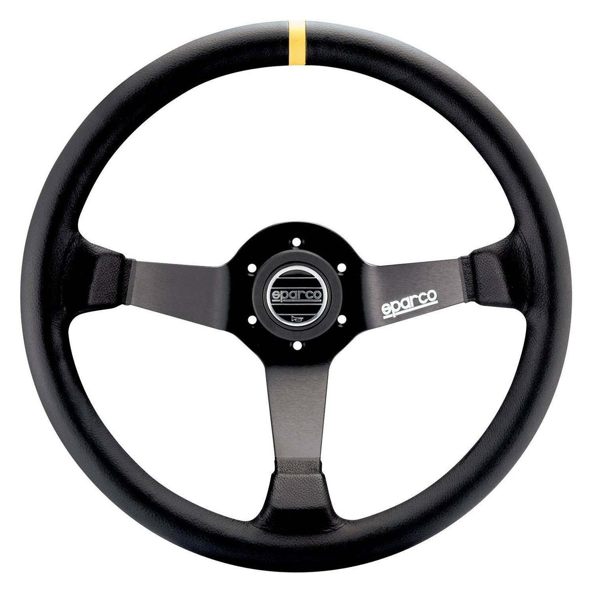 Sparco Strwhl 345 Leather Black - 015R345MLN