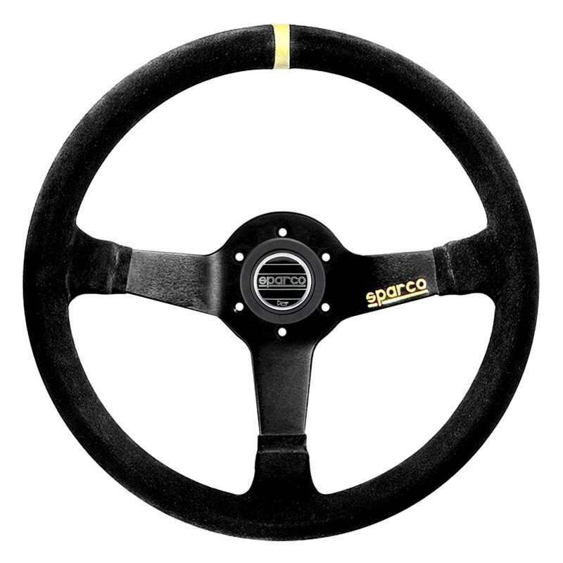 Sparco Strwhl 345 Suede Black - 015R345MSN