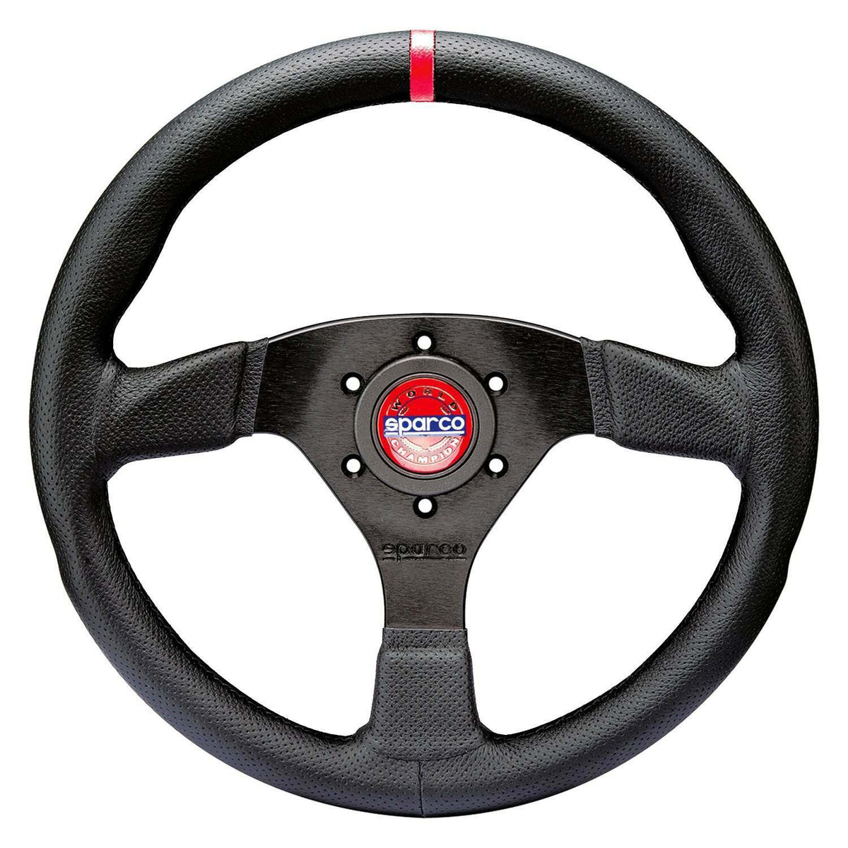 Sparco Strwhl R383 Champion Black/Black - 015R383PLUNNR