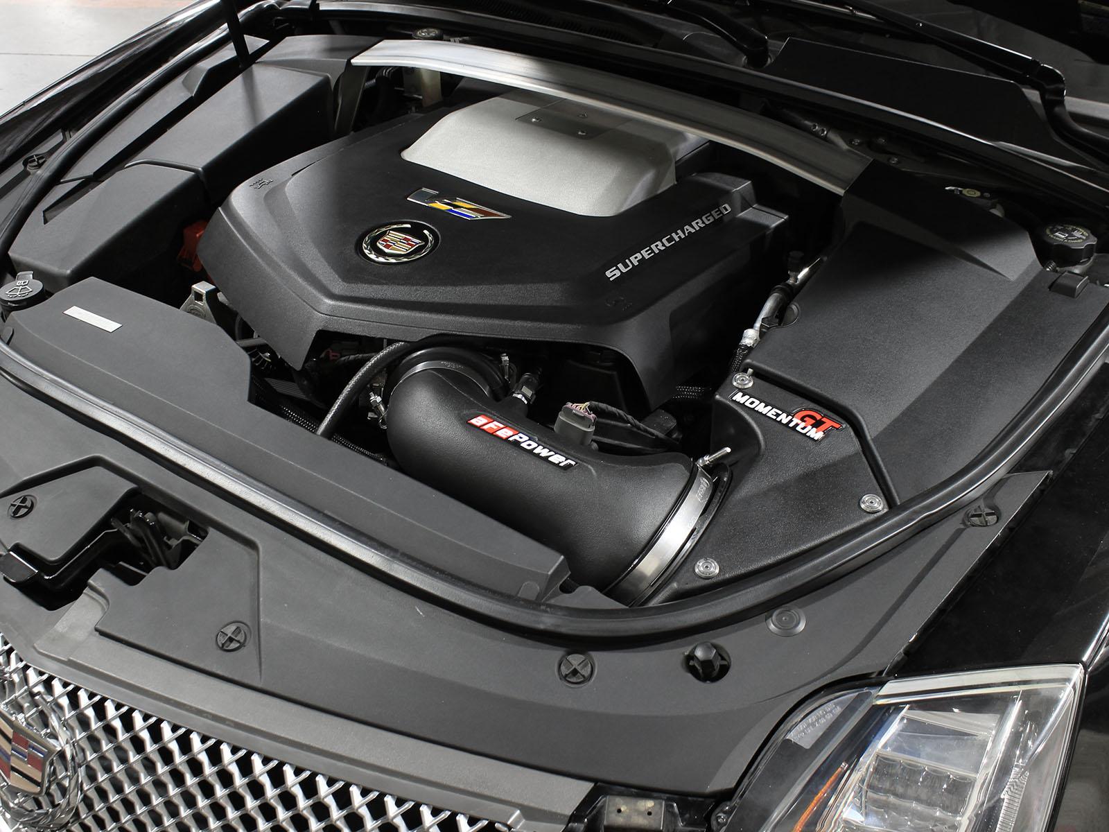 AFE Momentum GT Cold Air Intake System w/ Pro DRY S Media (2009-2015 CTS) - 51-74207