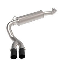 AFE Large Bore-HD DPF-Back Exhaust System w/ Black Tip (2019-2021 2500, 3500) - 49-42082-B