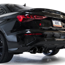 AWE Track Edition Exhaust for Audi 8Y S3 - Diamond Black Tips - 3020-43897