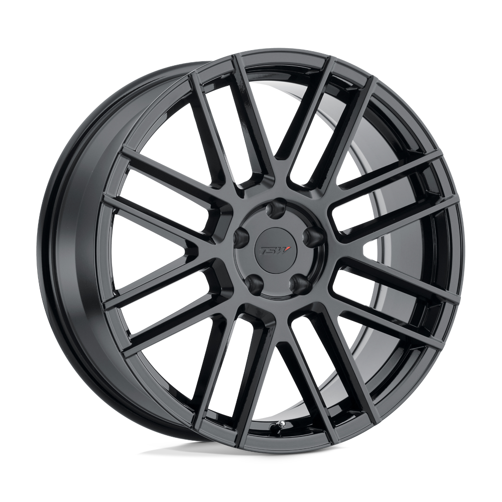 TSW Wheels Mosport 18X8.5 in Gloss Black - 5X4.5 Bolt, 20 Offset