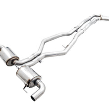 AWE Non-Resonated Touring Edition Exhaust for G20 M340i - OE Tips (2019+ 3 Series) - 3015-11058