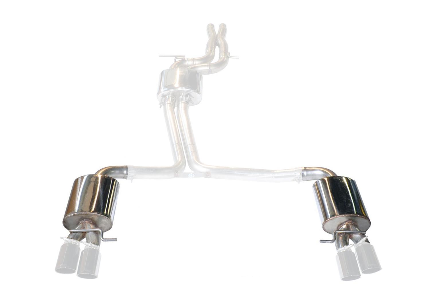 AWE Track-to-Touring Conversion Kit for B8.5 S4/S5 3.0T - for 102mm Tips - 3815-41010