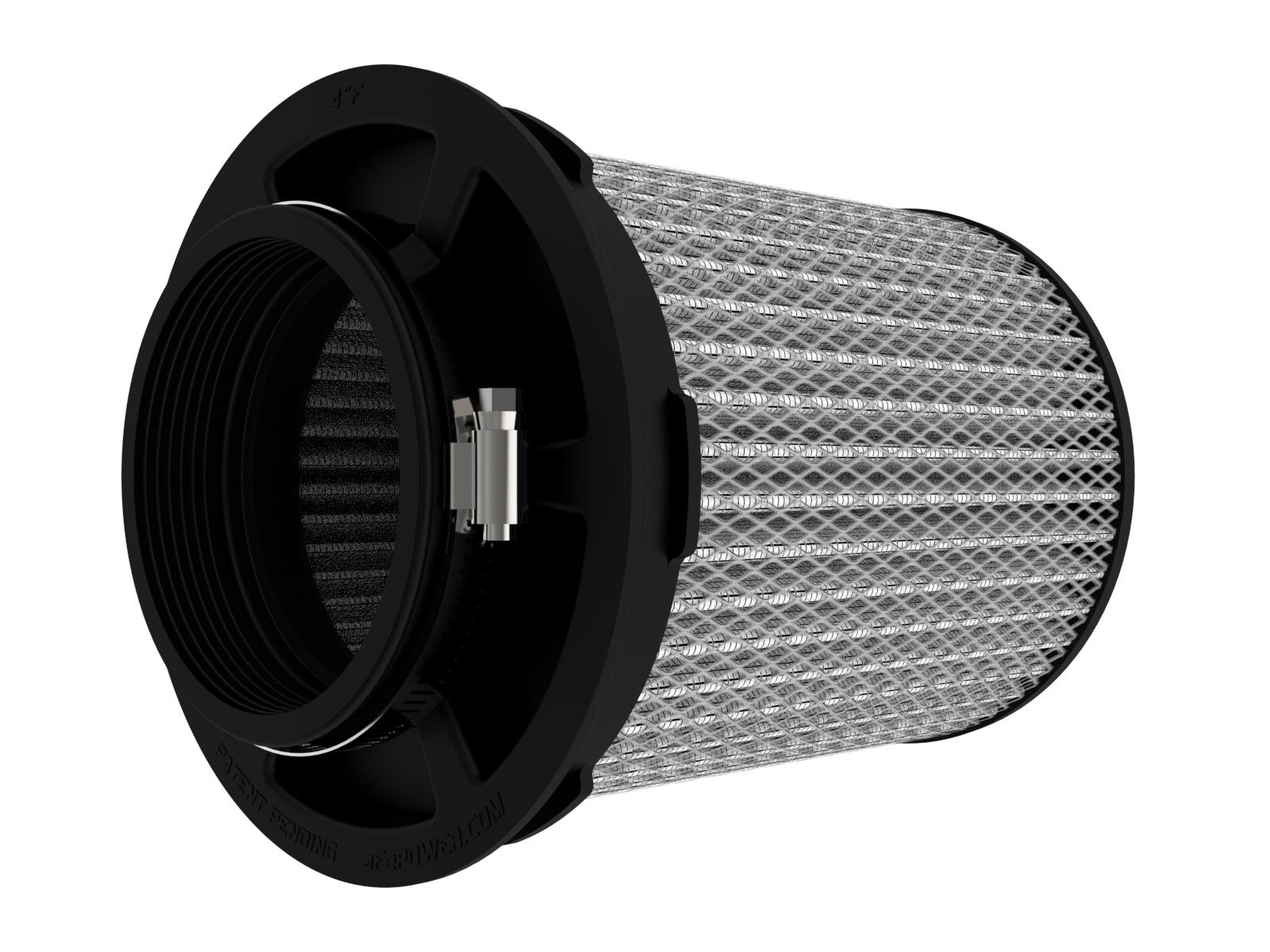AFE Momentum Intake Replacement Air Filter w/ Pro DRY S Media (4 IN F x 6-1/2 IN B x 6-1/2 IN T (Inverted) X 8 IN H) - 21-91153