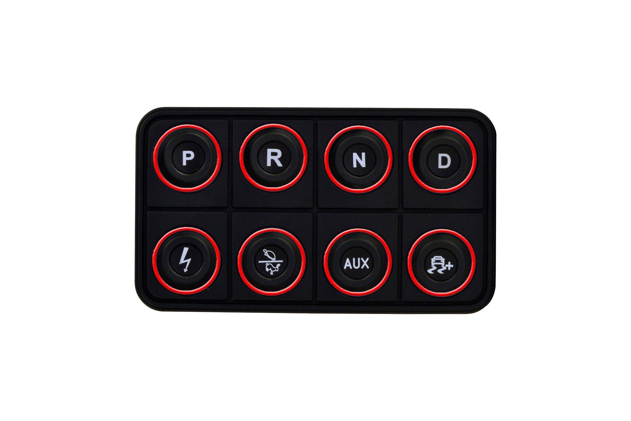 AEM 8-Button CAN Keypad - 30-8400