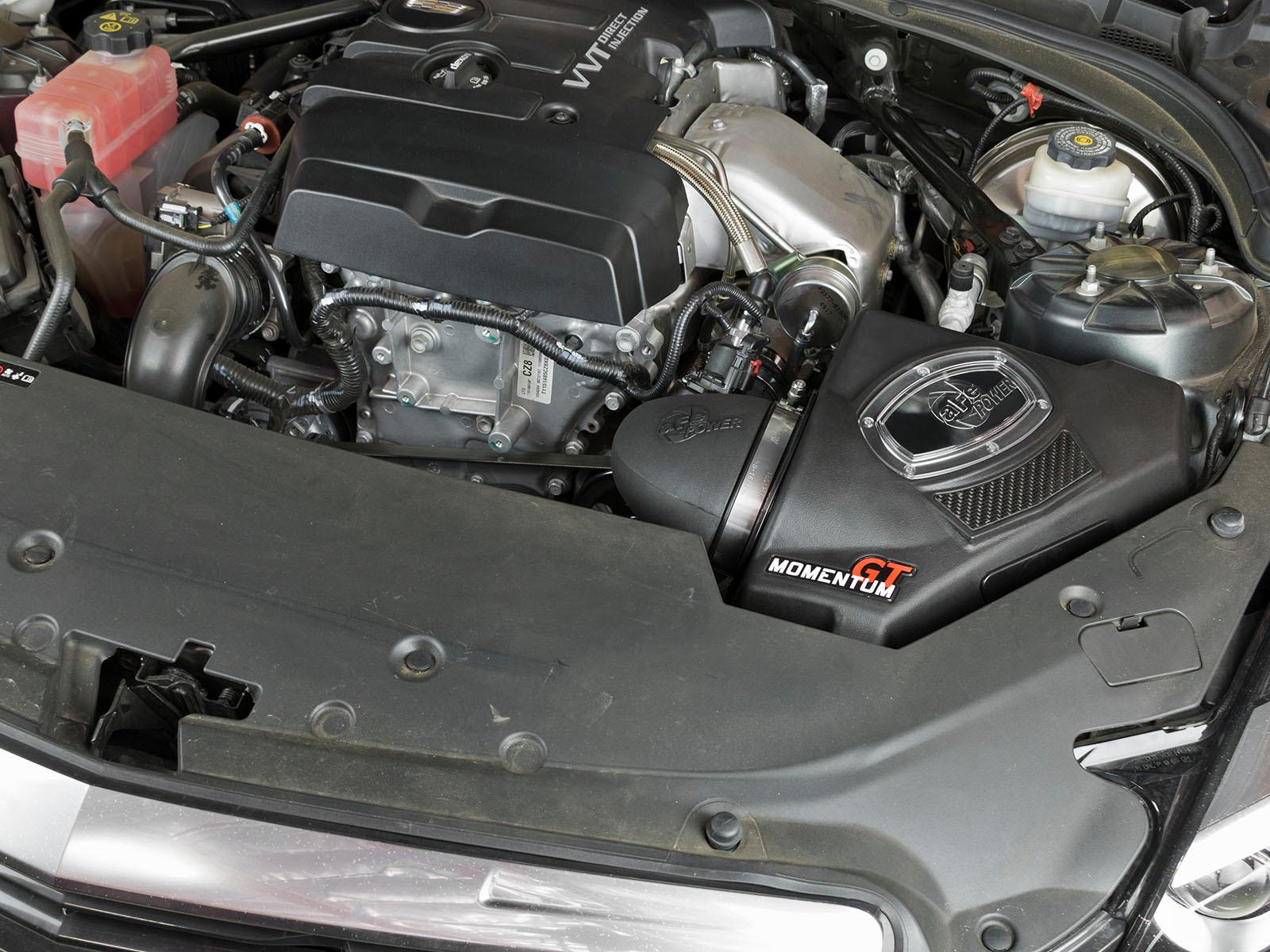 AFE Momentum GT Cold Air Intake System w/ Pro DRY S Media (2013-2019 ATS) - 51-74209