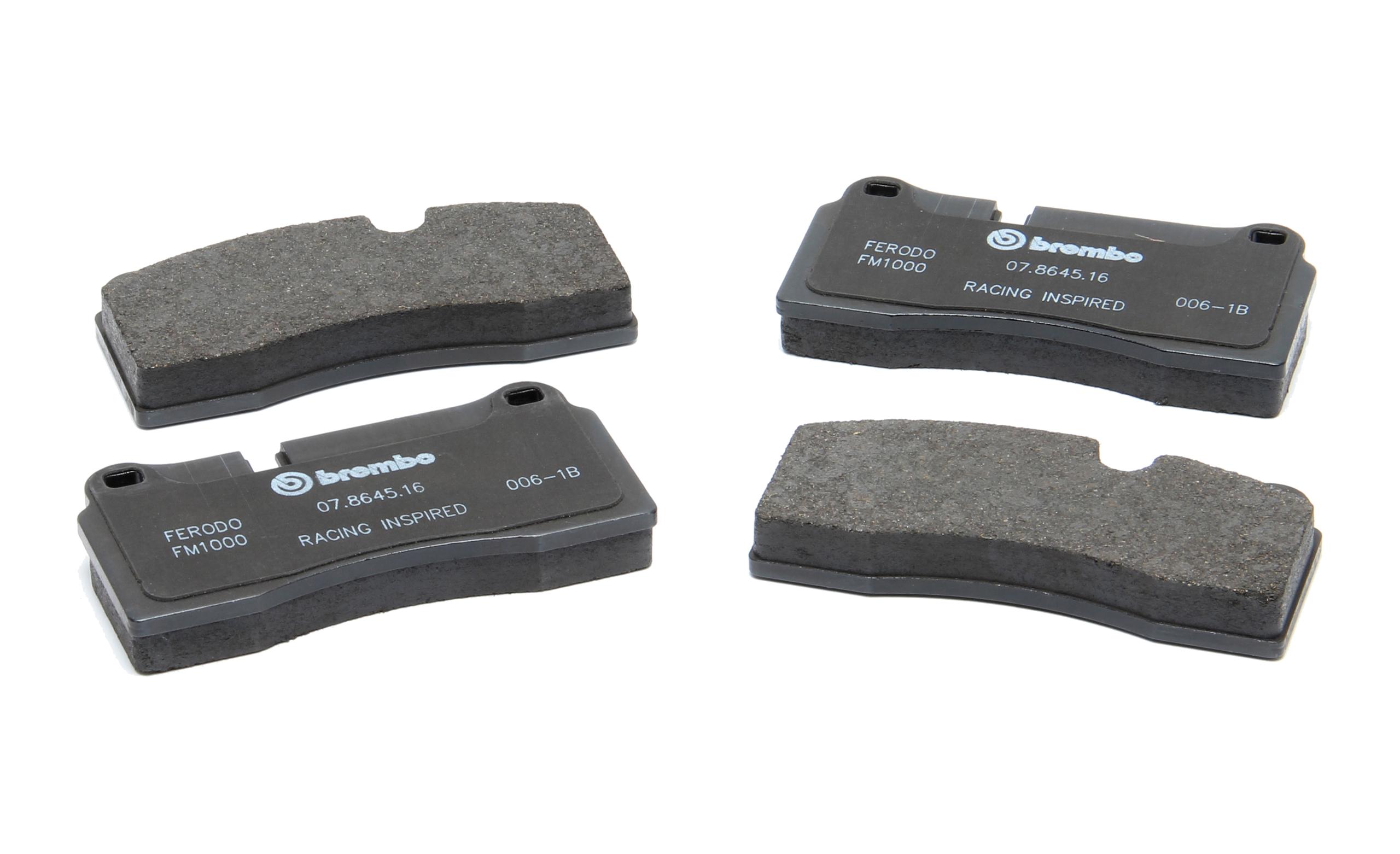 Dinan Brembo Replacement Brake Pad Set; Rear; - D250-0394