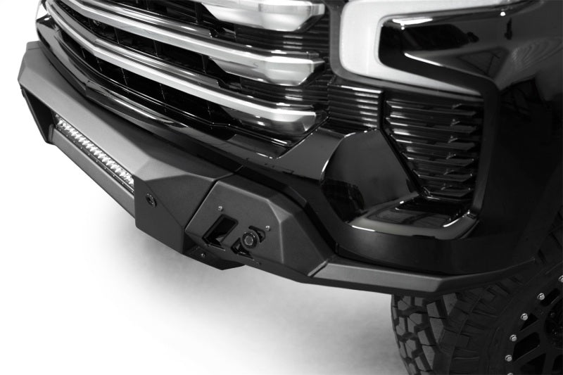Addictive Desert Designs 2022-2025 Chevrolet Silverado 1500 Black Label Front Bumper - F140300010103
