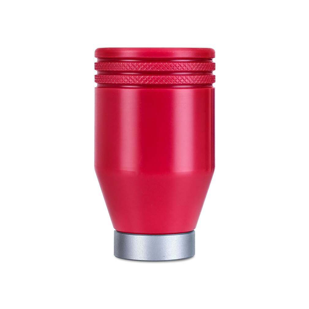 Mishimoto Weighted Shift Knob, Fits Subaru Wrx 2022+, Red, Silver Core - MMSK-WRX-22RD