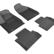 3D MAXpider 2015-2017 Chrysler 200 Kagu 1st & 2nd Row Floormats - Black