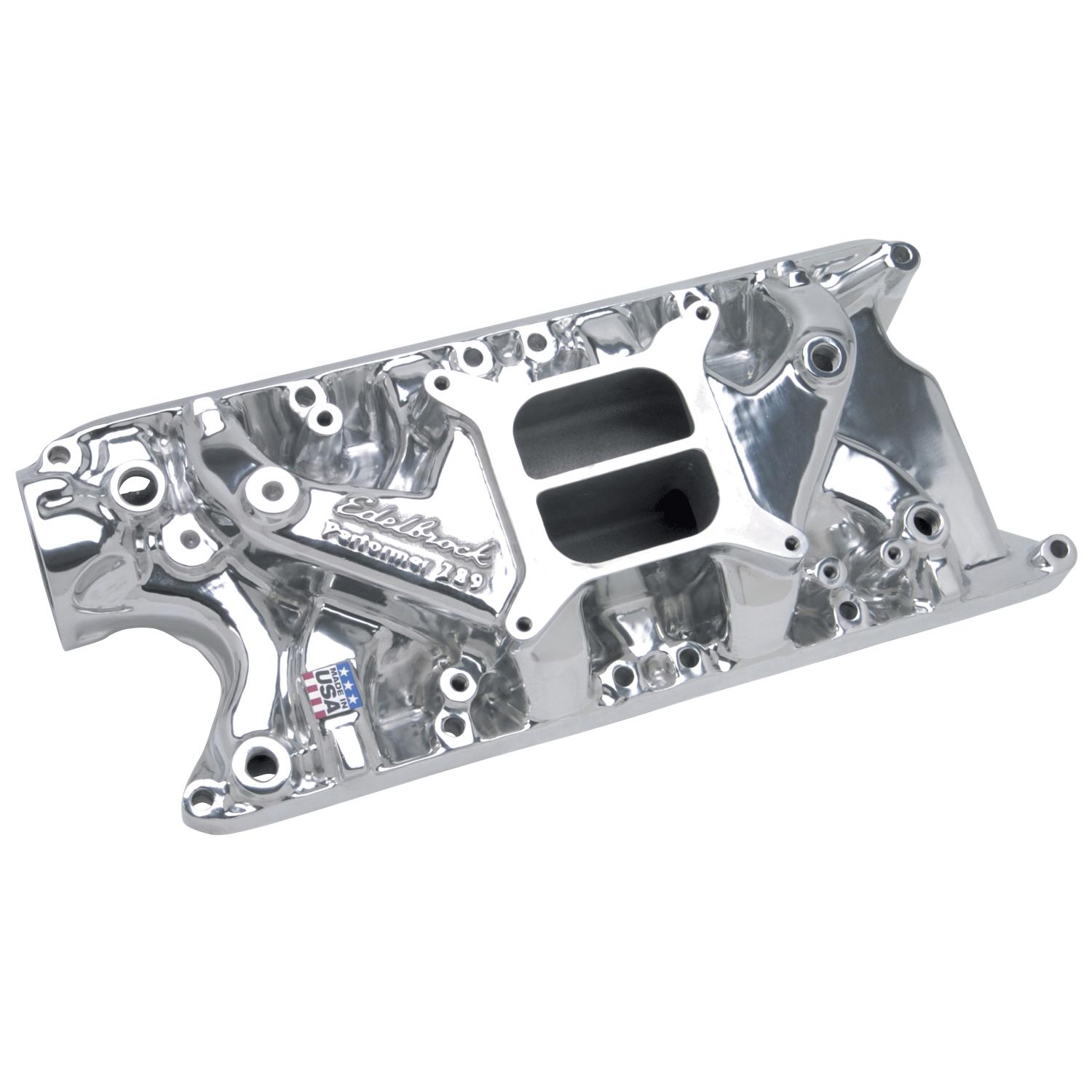 Edelbrock Polished Per Intake Manifold SBF 260-302 - 21211