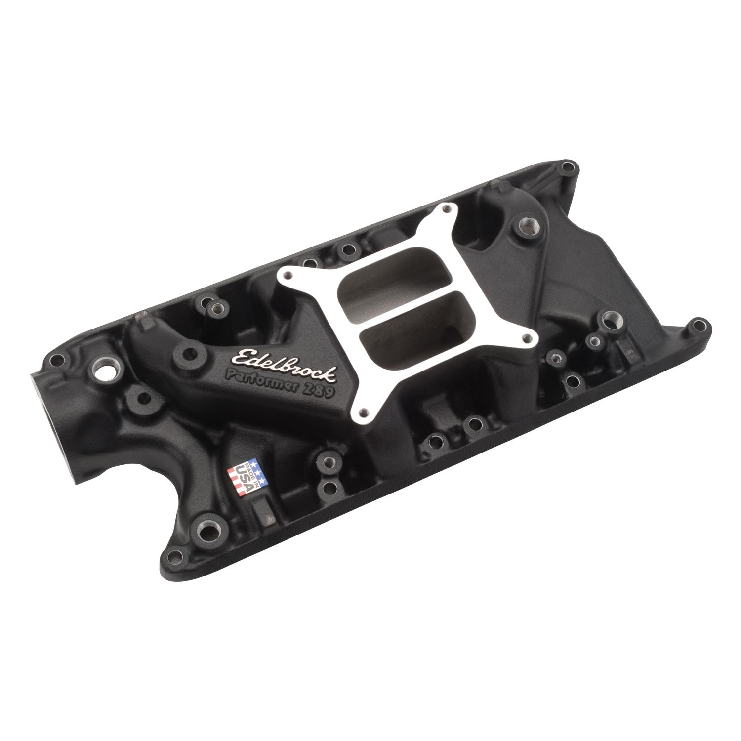 Edelbrock Black Performer Intake Mnfld SBF 260-302 - 21213